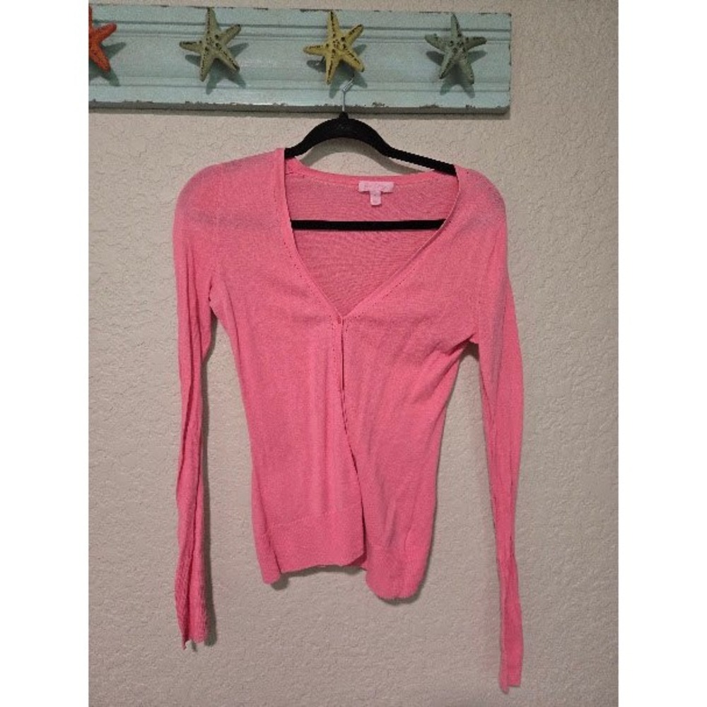 Lilly Pulitzer Pink Cardigan